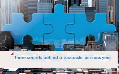 Three secrets behind a successful business year